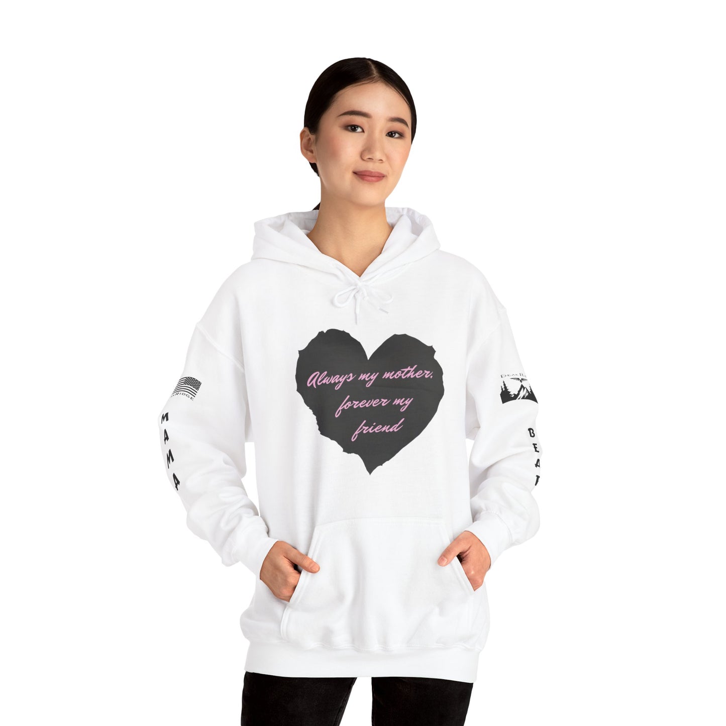 Mother’s Day Gift - Front and Back & Black Full Sleeve Logos