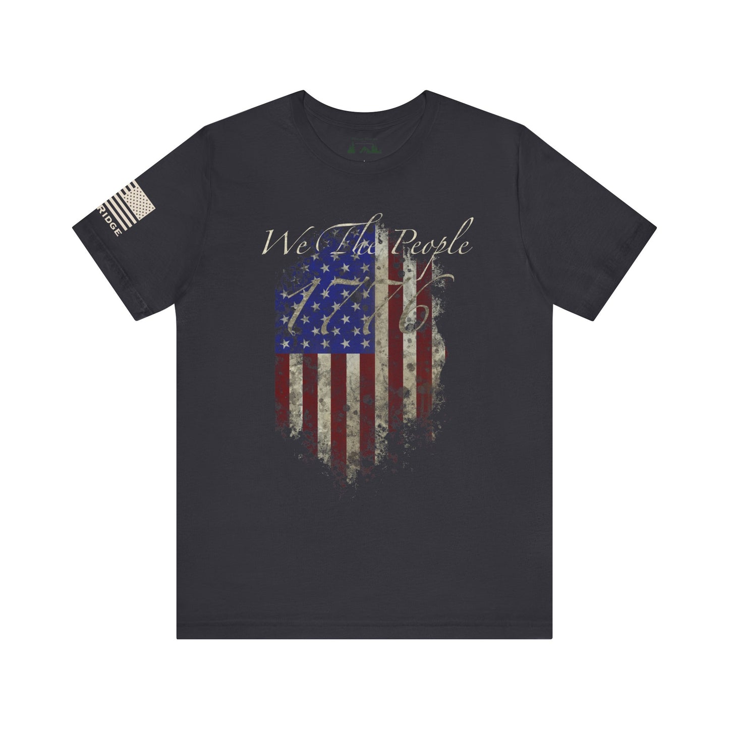 AMERICAN FLAG WE THE PEOPLE - Cream Logos