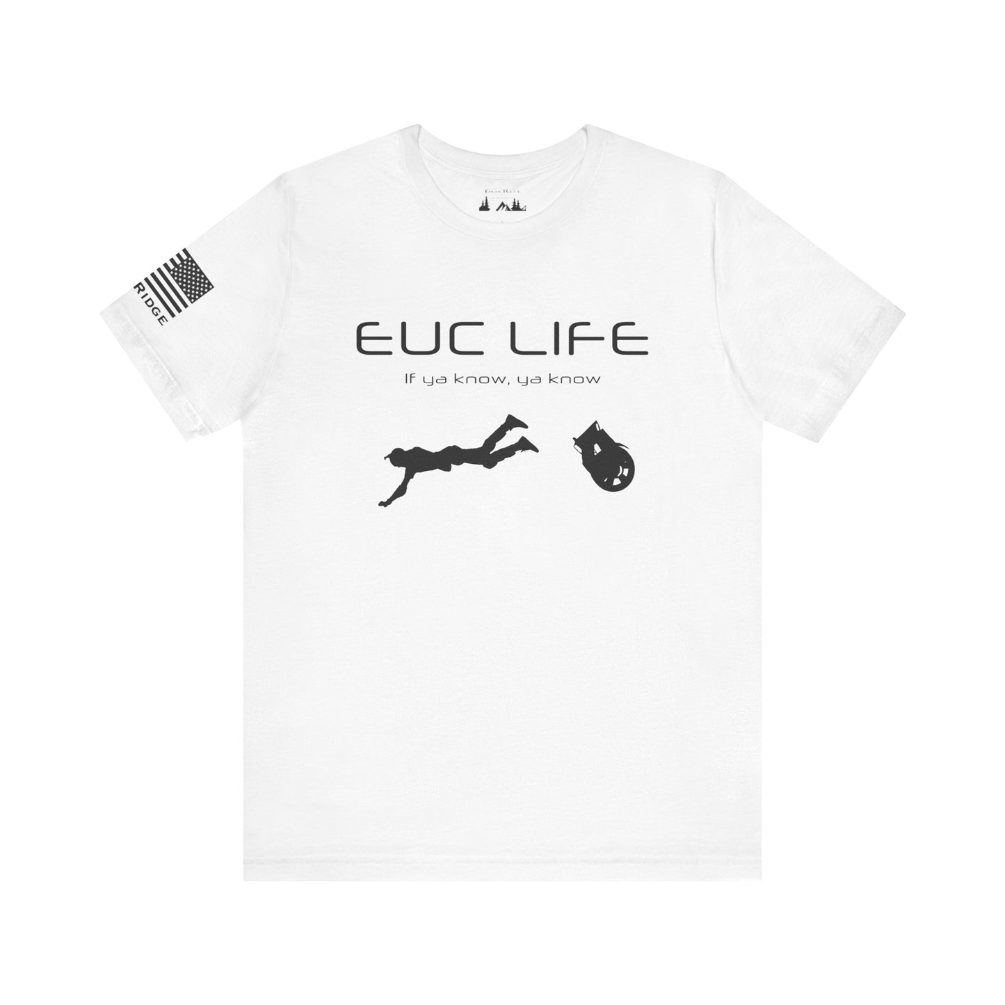 EUC LIFE T-SHIRT - Black logos