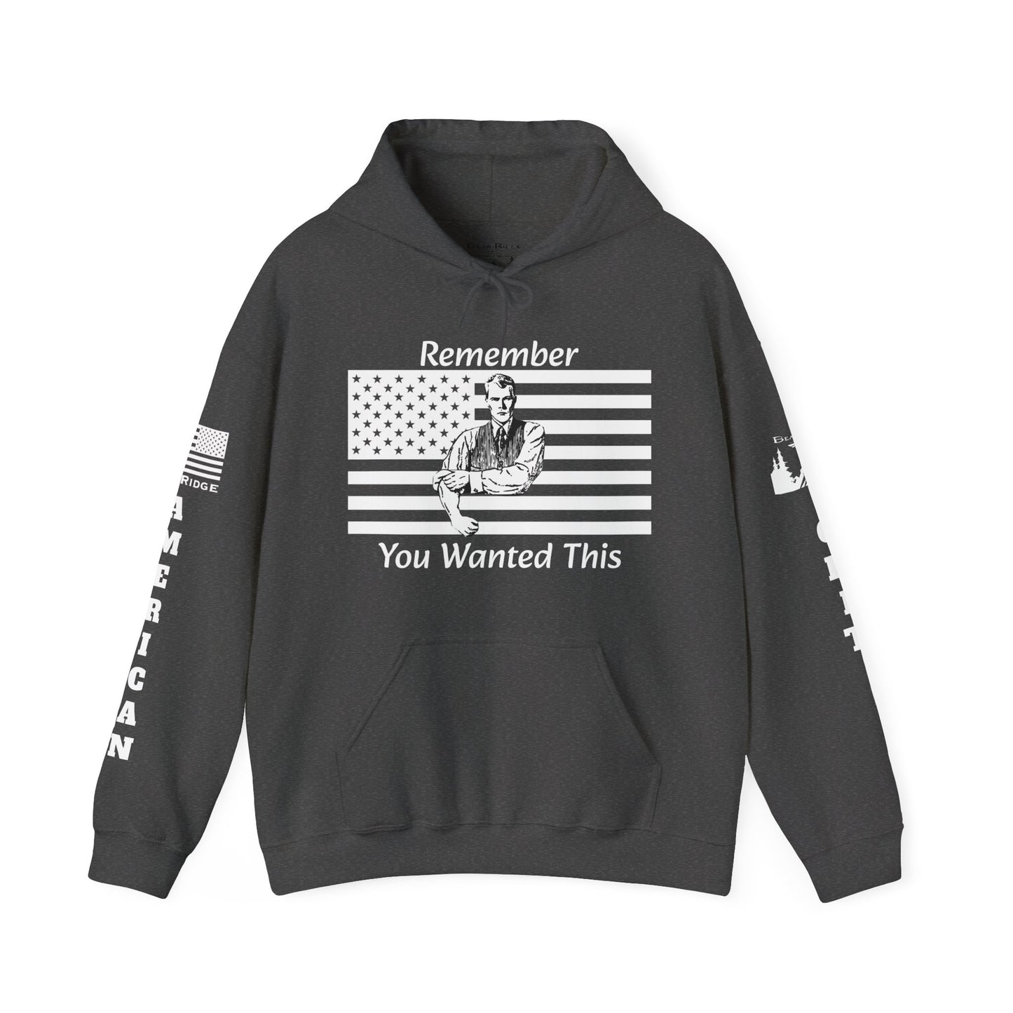 YOU WANTED THIS - American Grit Full sleeve black logos