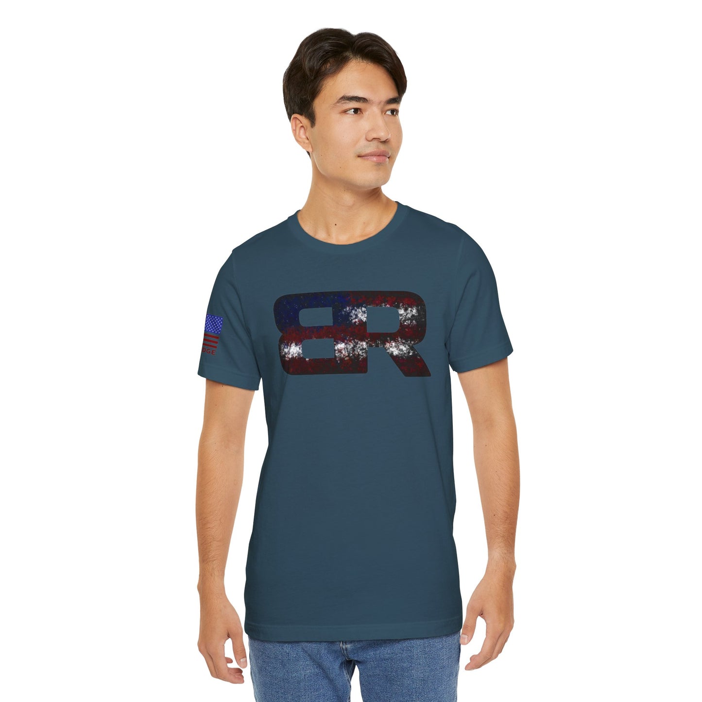 AMERICAN BEAK RIDGE BR LOGO - Red White & Blue Arm Logo