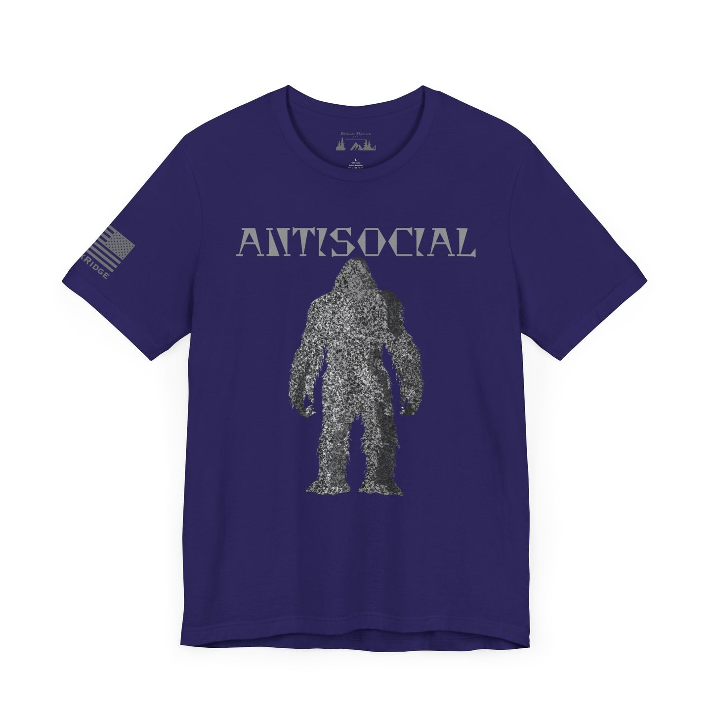 ANTISOCIAL BIGFOOT - Grey Logos