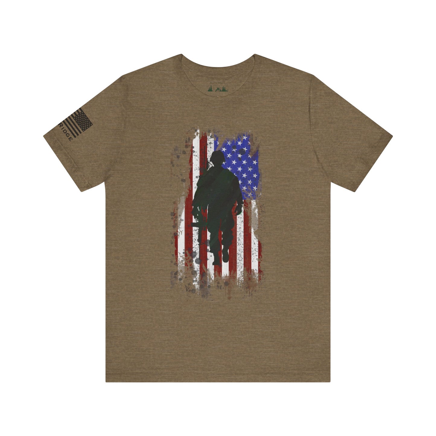 AMERICAN SOLDIER TSHIRT - Black logos