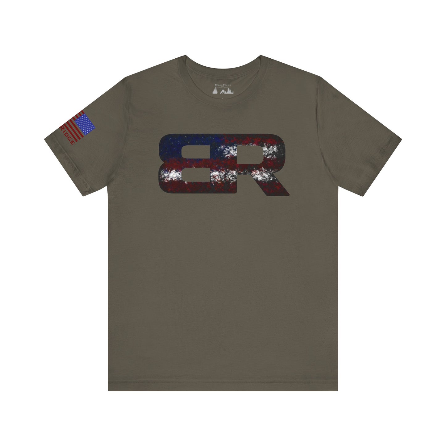 AMERICAN BEAK RIDGE BR LOGO - Red White & Blue Arm Logo