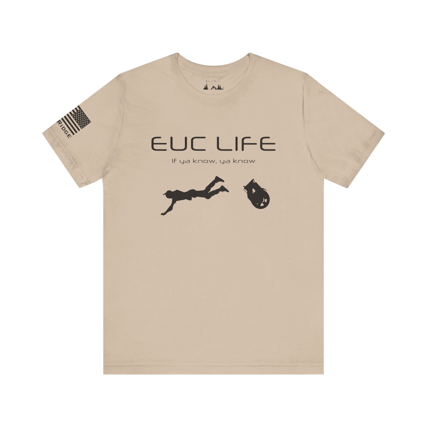 EUC LIFE T-SHIRT - Black logos