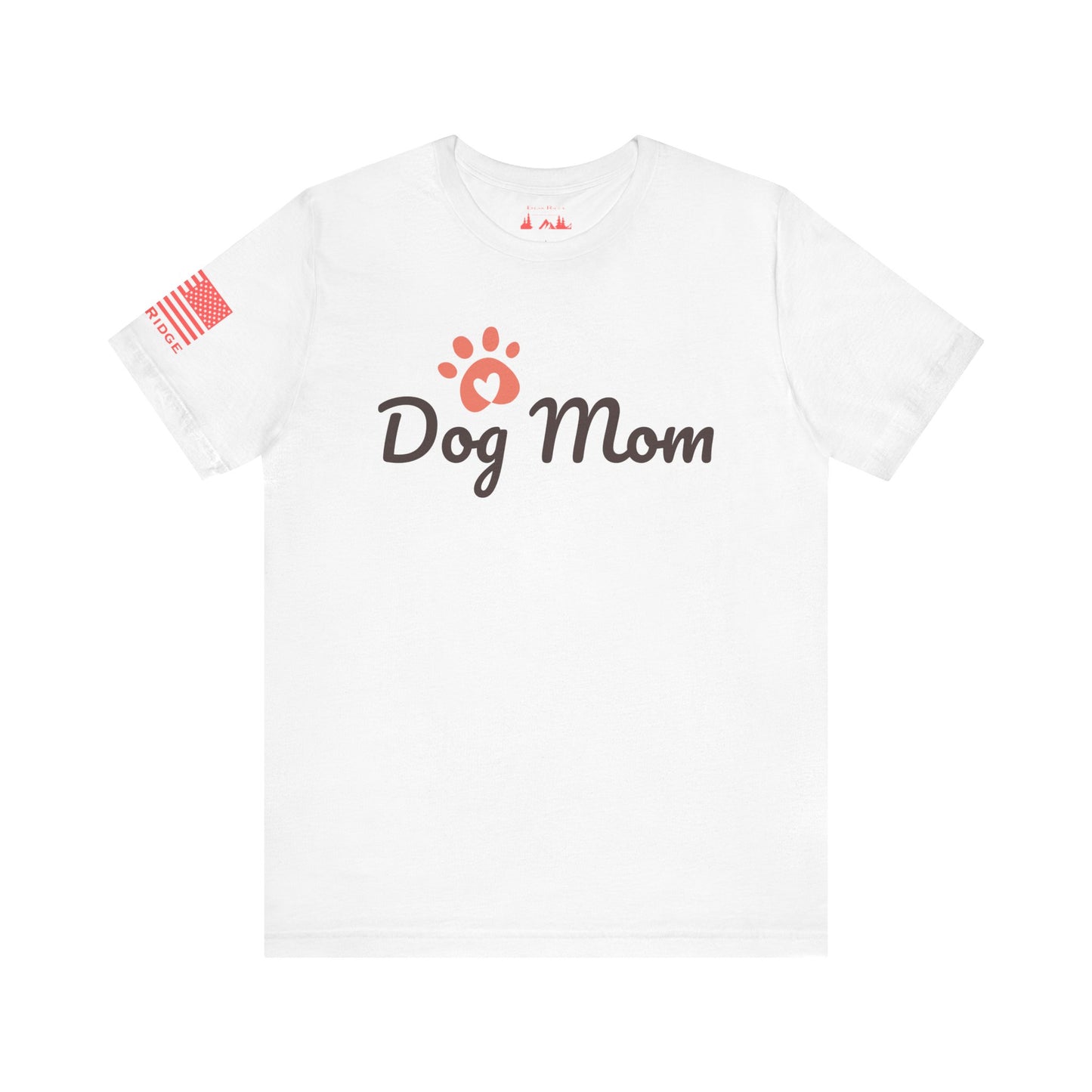 DOG MOM - Hot peach logos