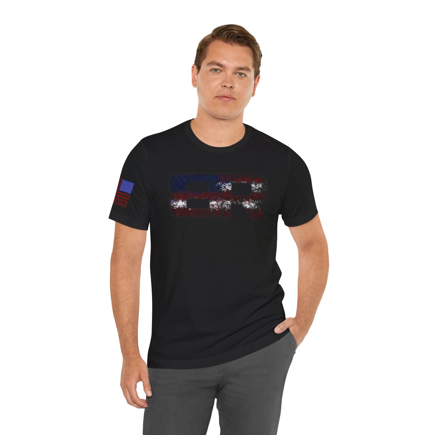 AMERICAN BEAK RIDGE BR LOGO - Red White & Blue Arm Logo