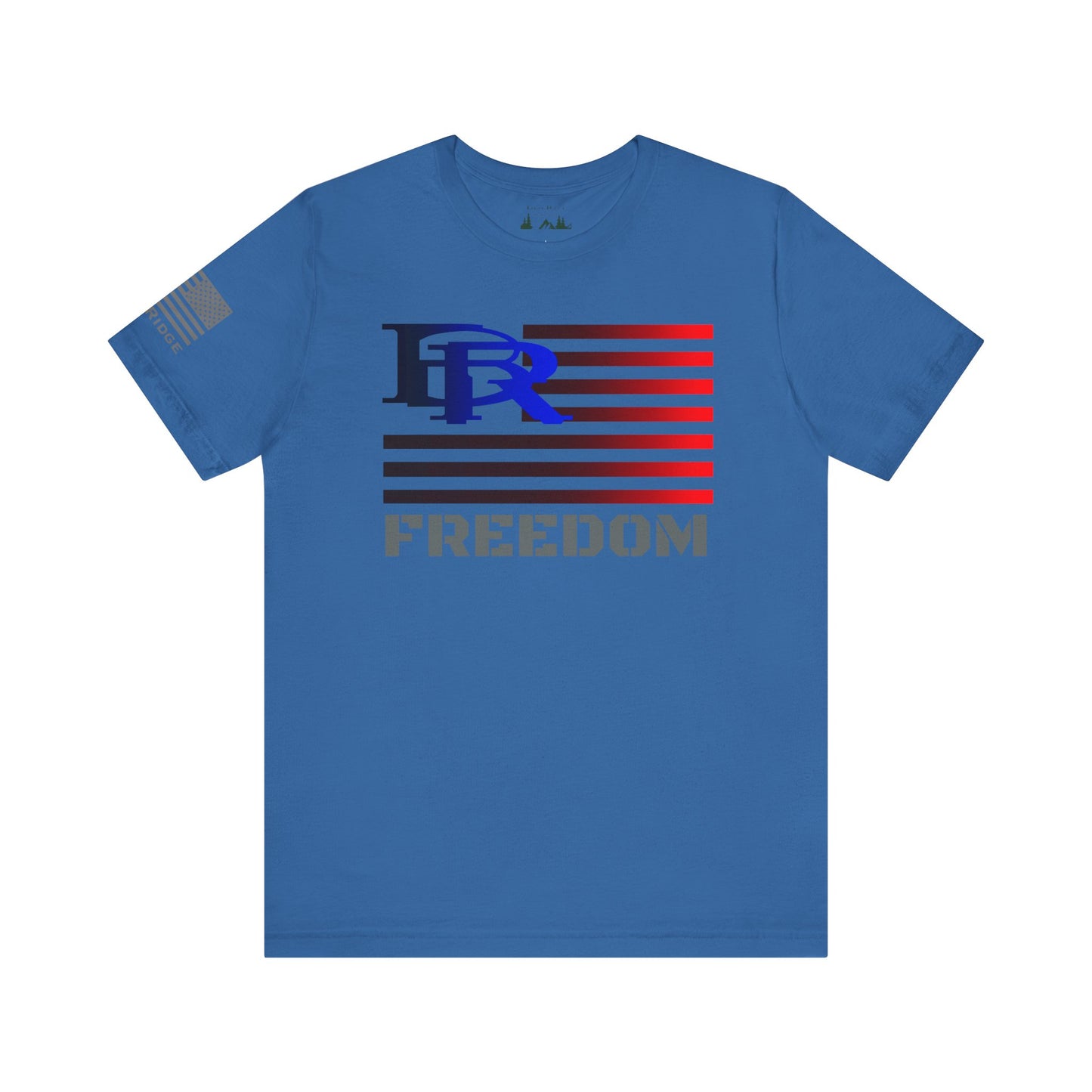 AMERICAN FLAG with BR LOGO - Grey Logos