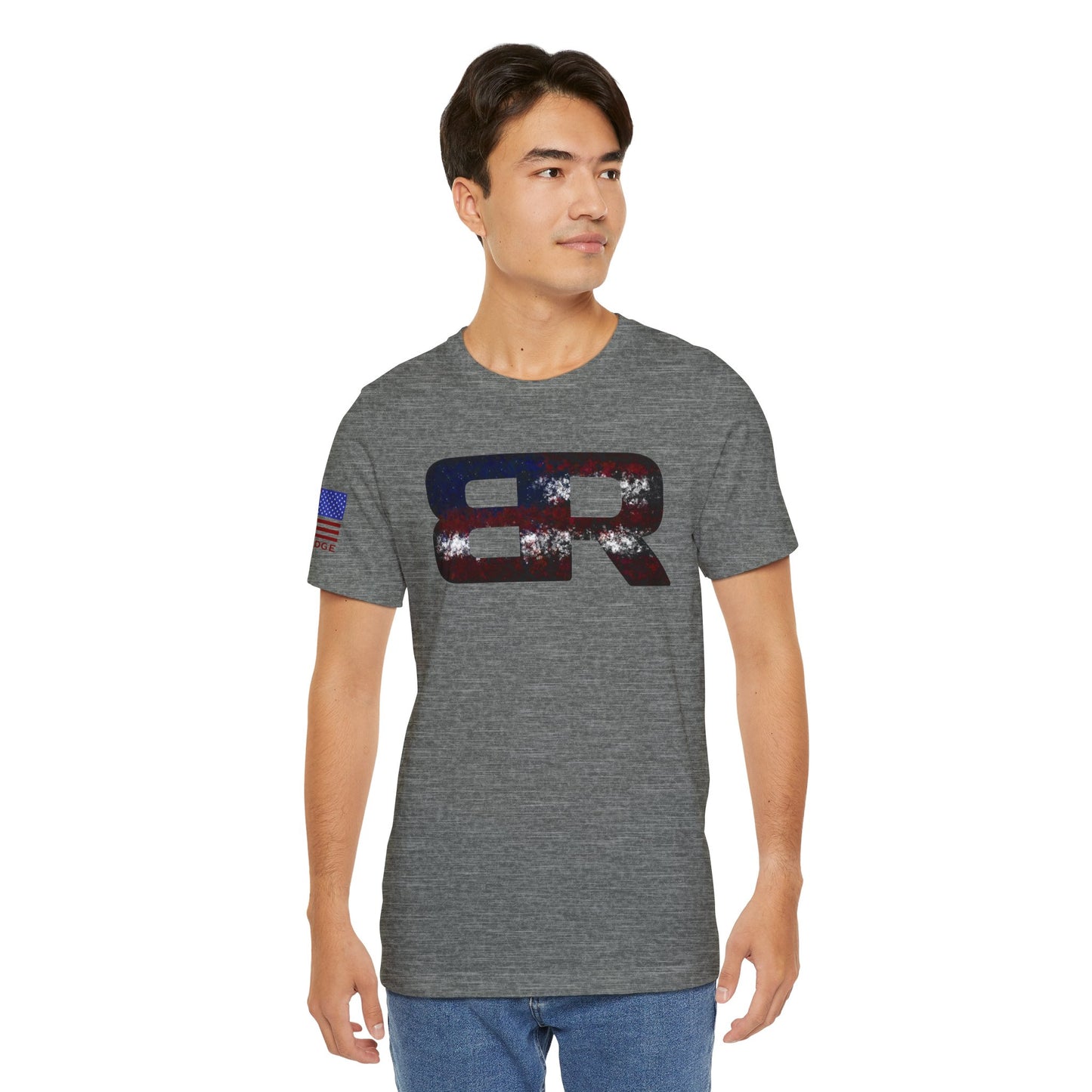 AMERICAN BEAK RIDGE BR LOGO - Red White & Blue Arm Logo