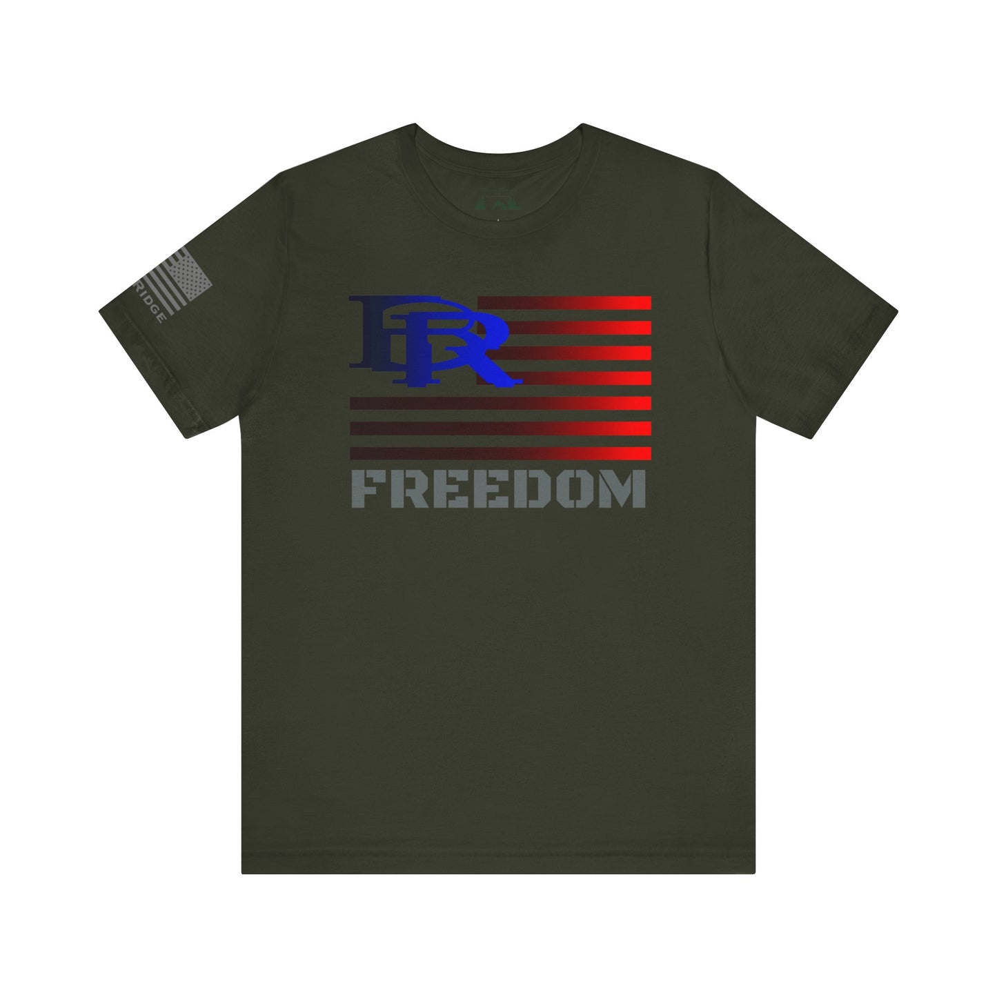 AMERICAN FLAG with BR LOGO - Grey Logos