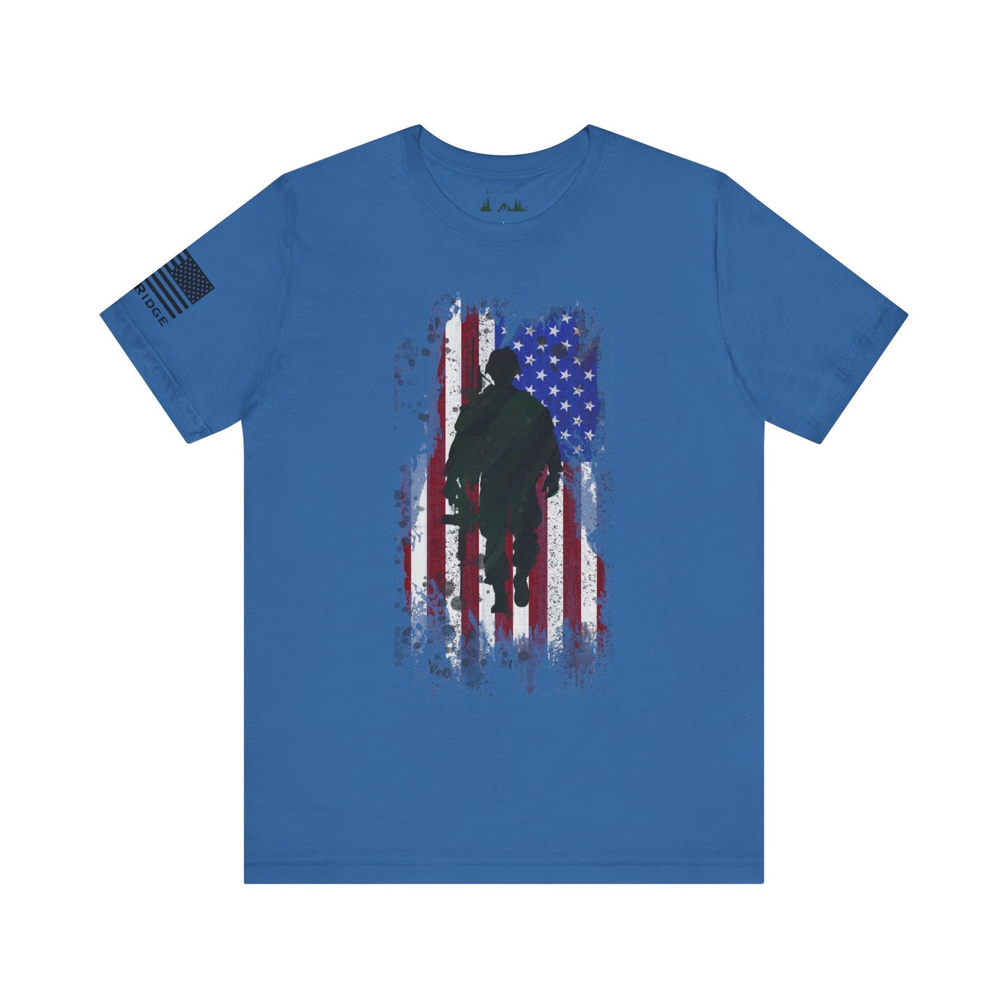 AMERICAN SOLDIER TSHIRT - Black logos