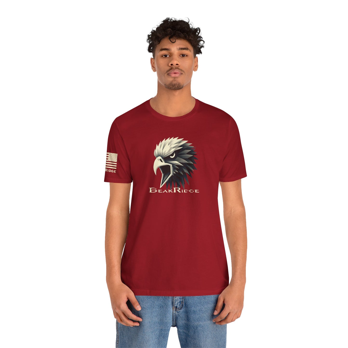 BEAKRIDGE EAGLE LOGO T-SHIRT - Cream Logos