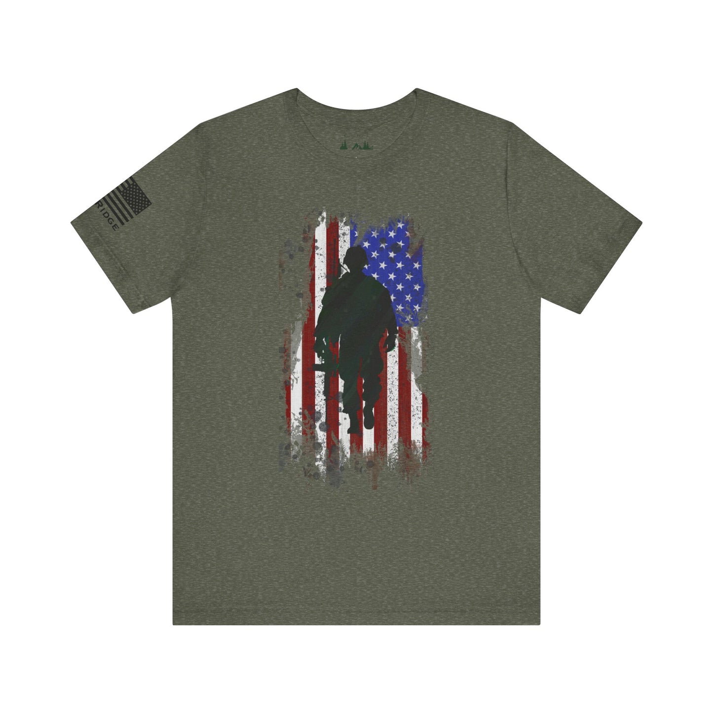 AMERICAN SOLDIER TSHIRT - Black logos