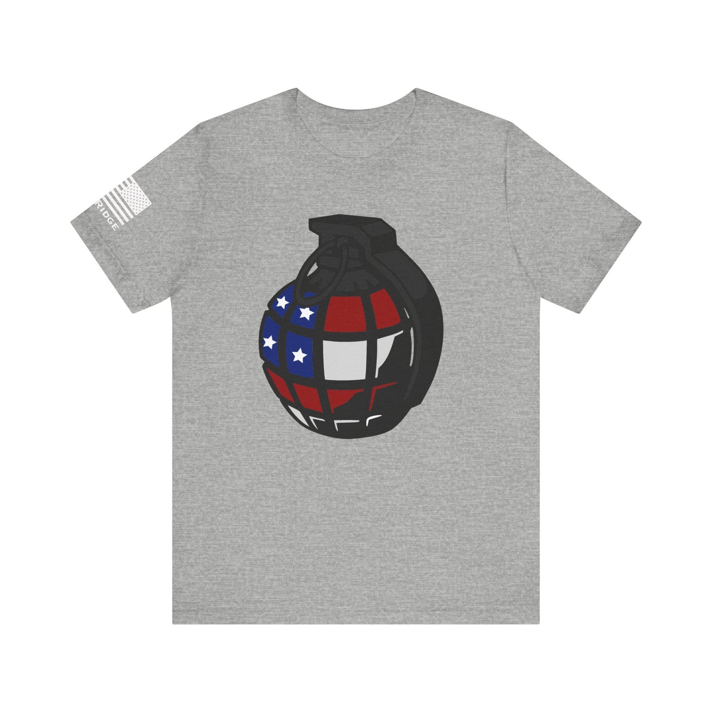 FRAG FLAG AMERICA - White arm logo