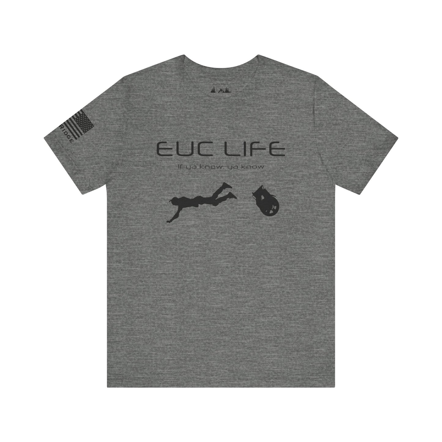 EUC LIFE T-SHIRT - Black logos