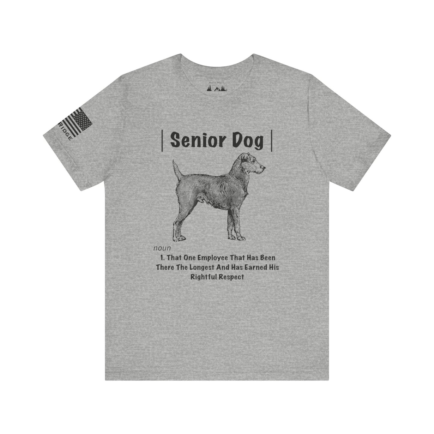 SENIOR DOG - Black logos