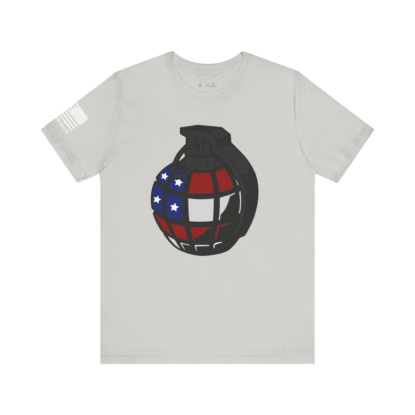 FRAG FLAG AMERICA - White arm logo