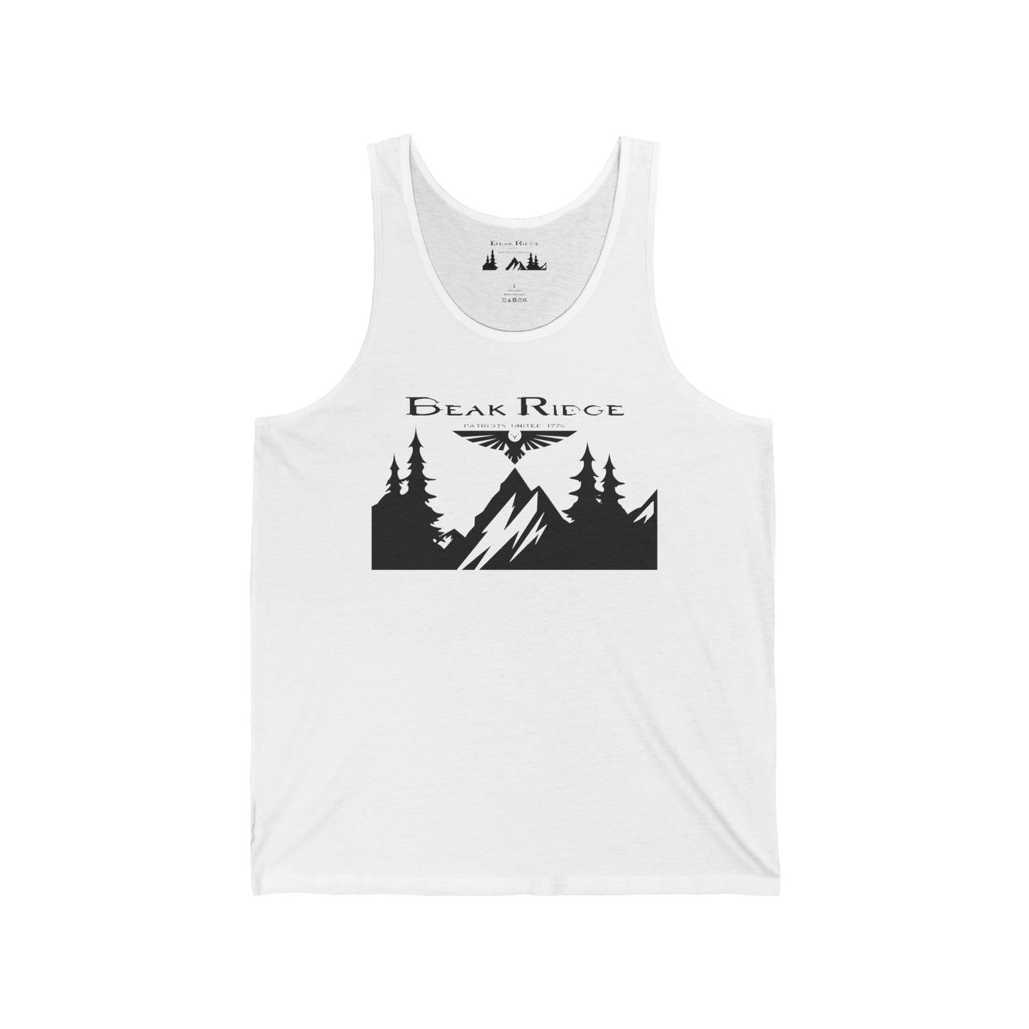 BEAK RIDGE - Unisex Jersey Tank Top