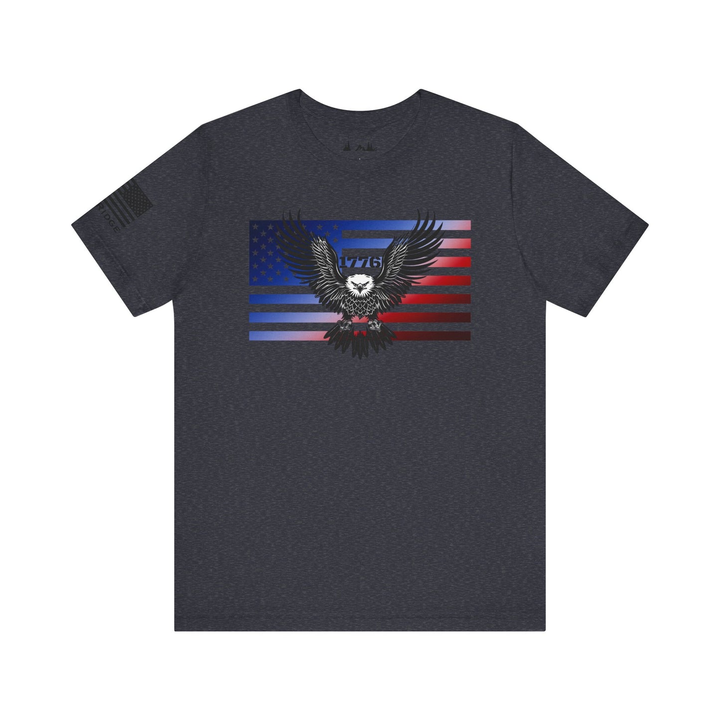 EAGLE WITH FLAG - Black logos