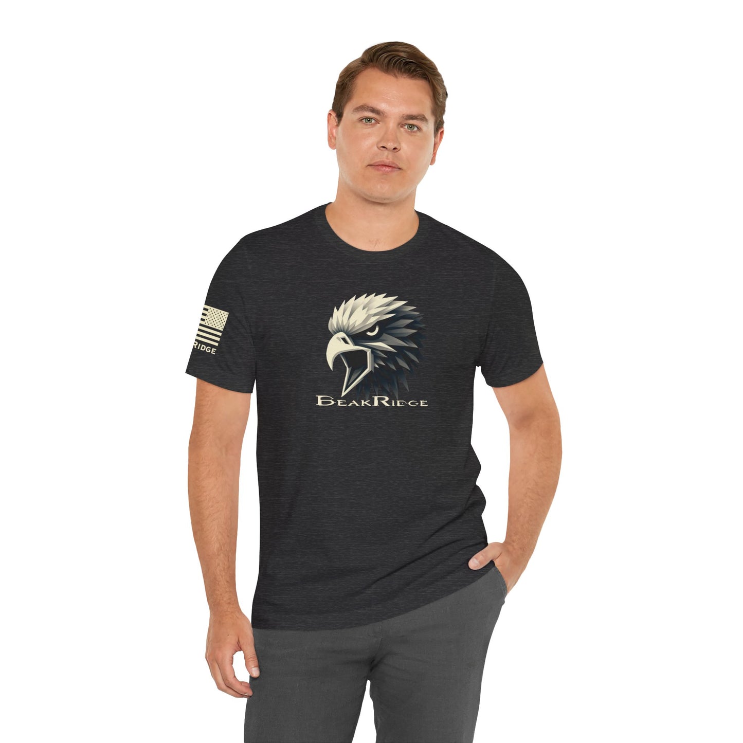 BEAKRIDGE EAGLE LOGO T-SHIRT - Cream Logos