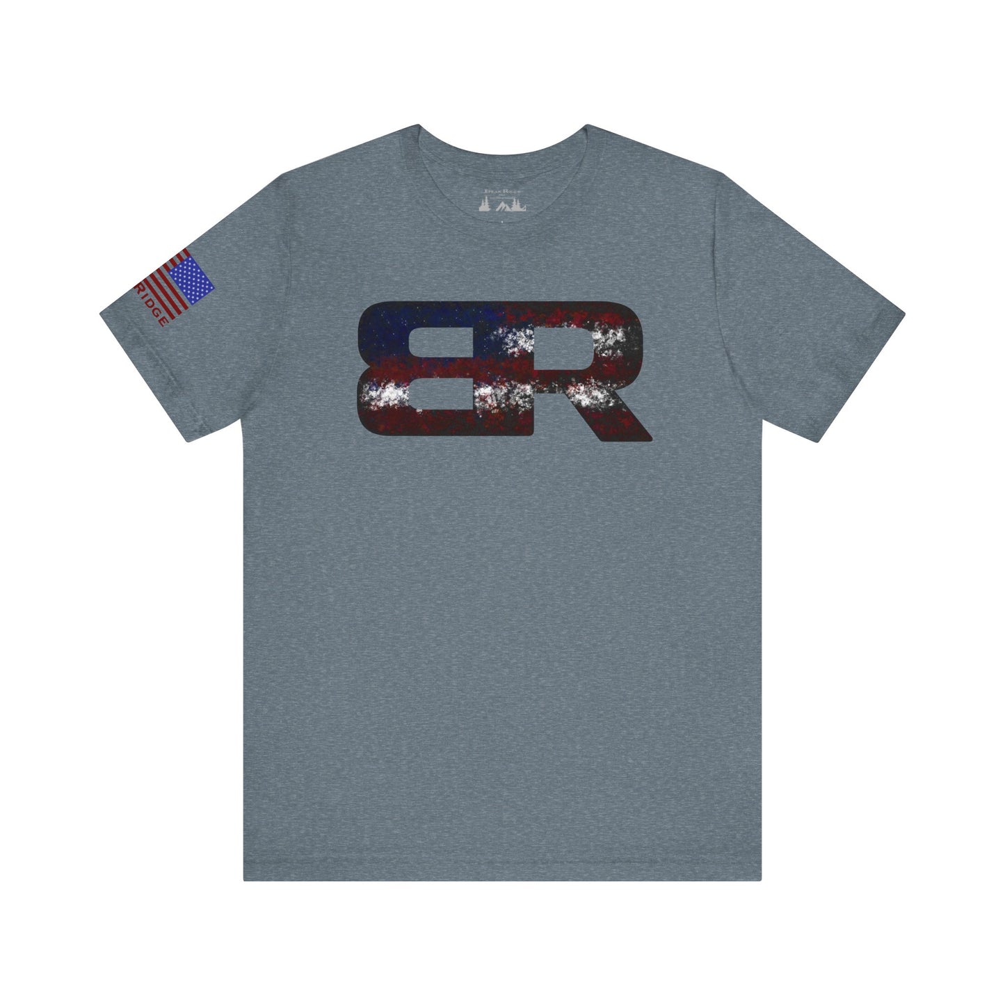 AMERICAN BEAK RIDGE BR LOGO - Red White & Blue Arm Logo