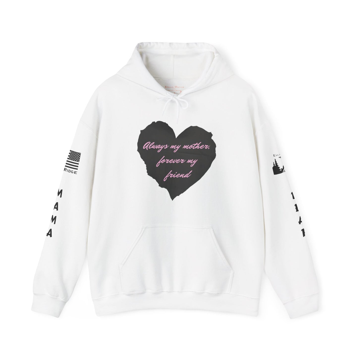 Mother’s Day Gift - Front and Back & Black Full Sleeve Logos