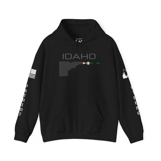 IDAHO PATRIOT STRONG - White/Grey Logos