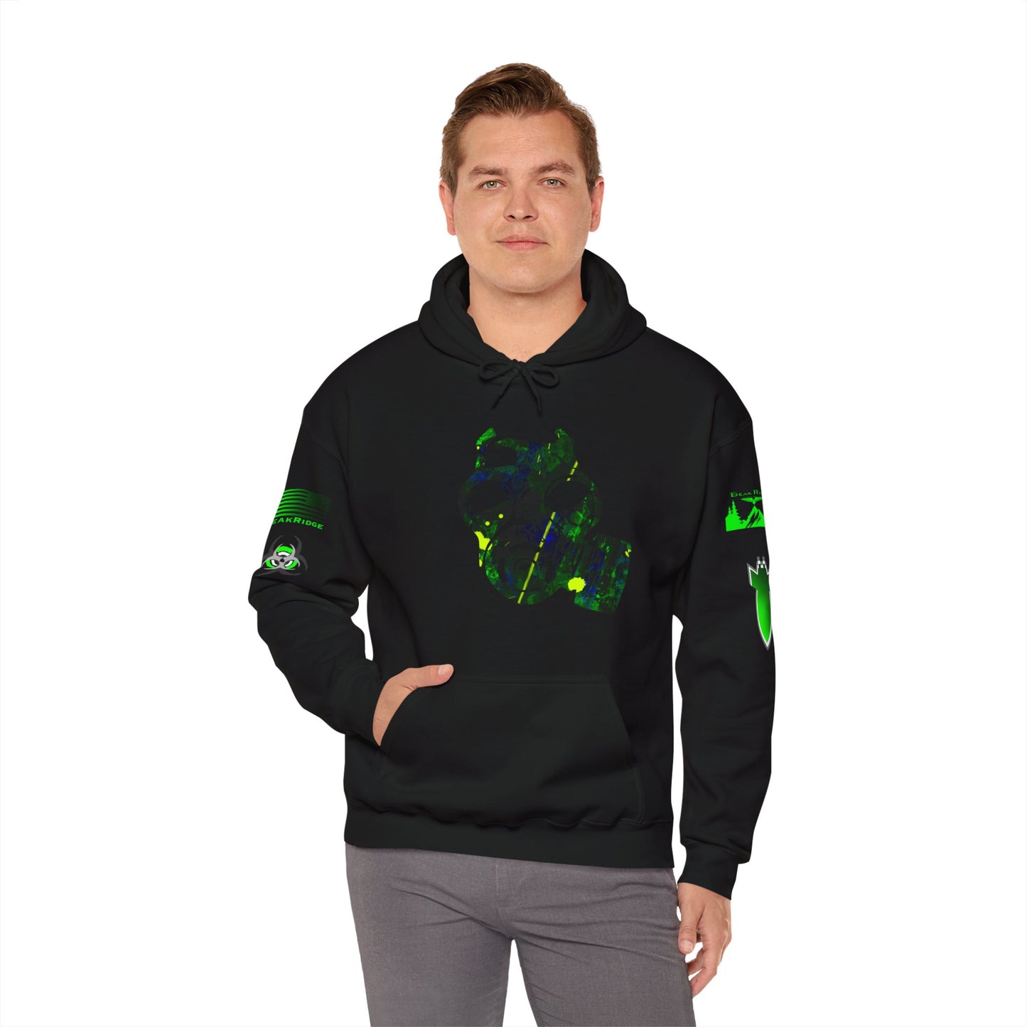 AMERICAN FALLOUT HOODIE - White arm decals