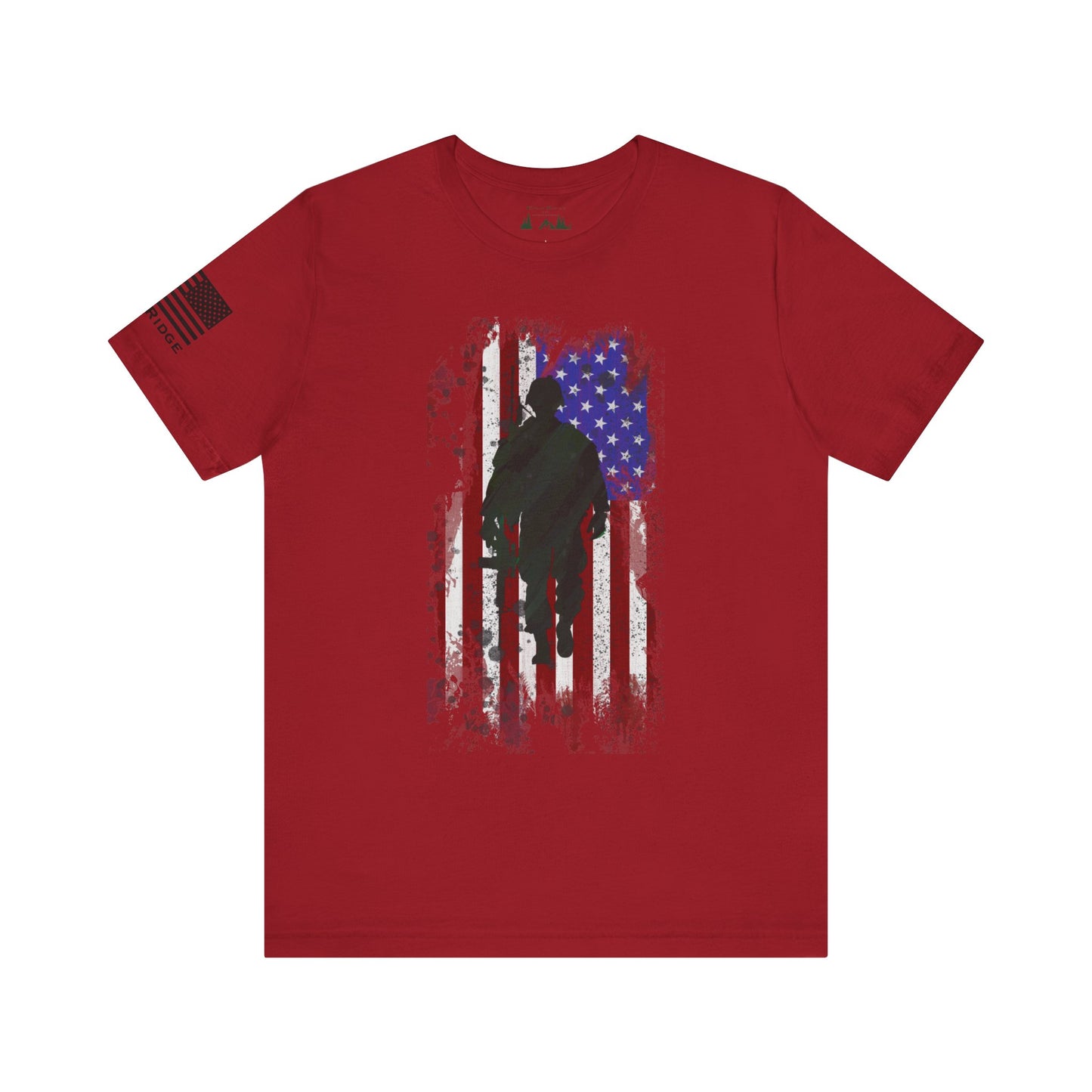 AMERICAN SOLDIER TSHIRT - Black logos