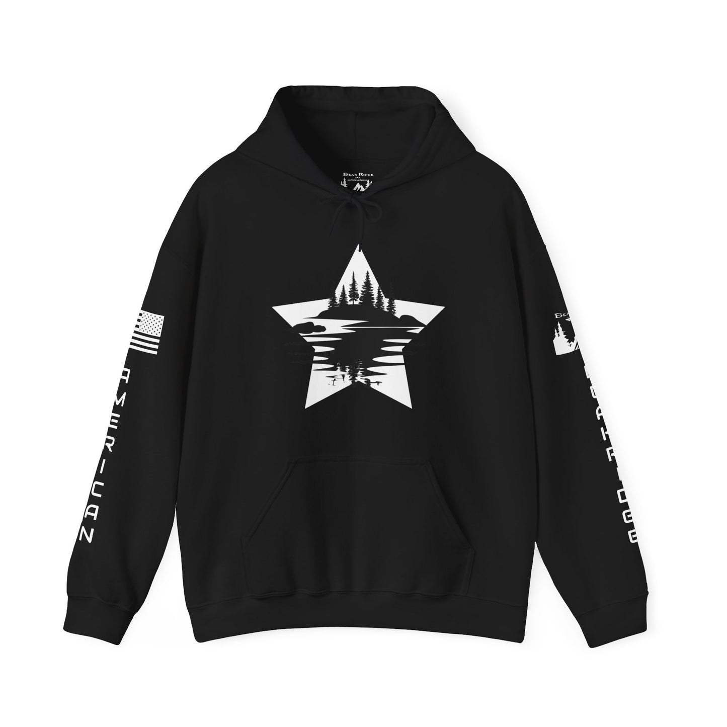 NATURE STAR - Full Sleeves White logos