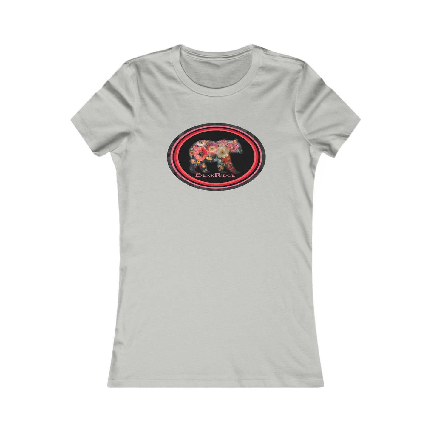 FLOWER BEAR TEE - Women's Favorite Tee