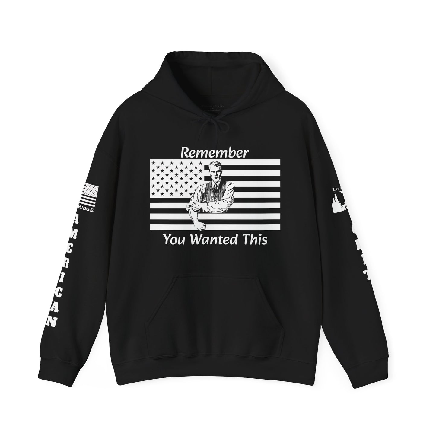 YOU WANTED THIS - American Grit Full sleeve black logos