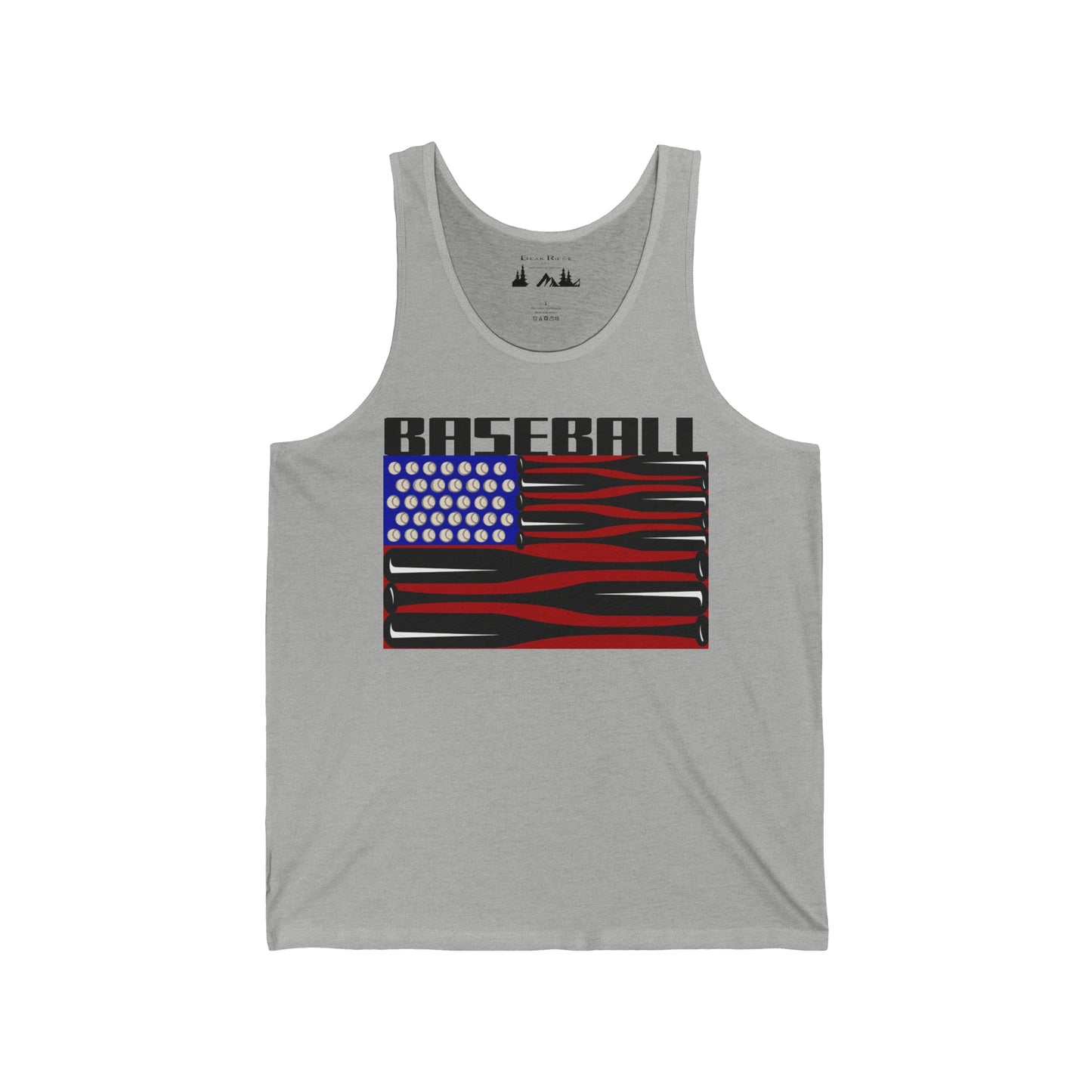 BASEBALL FLAG - Unisex Jersey Tank Top