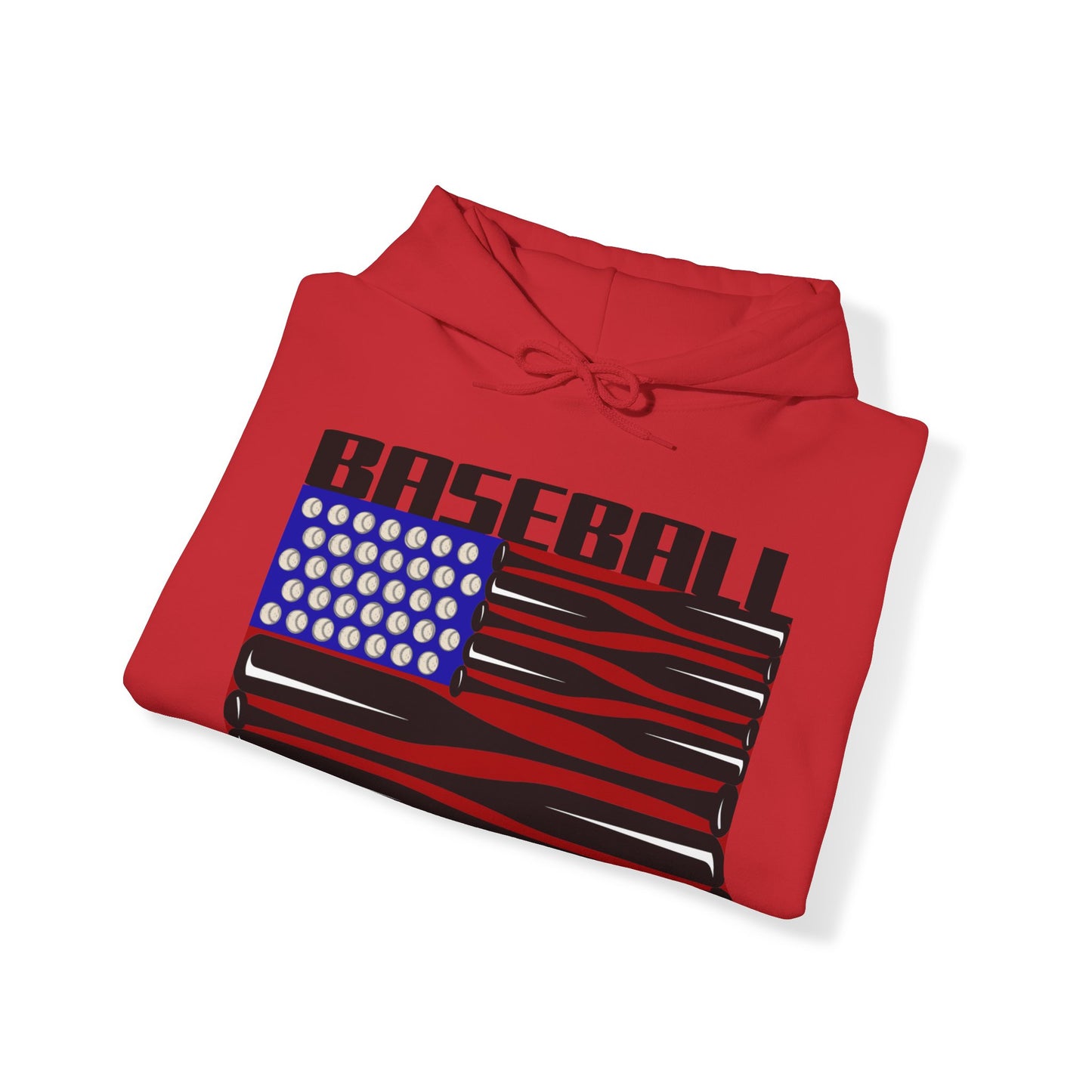 BASEBALL FLAG - Full Sleeve Black Logos