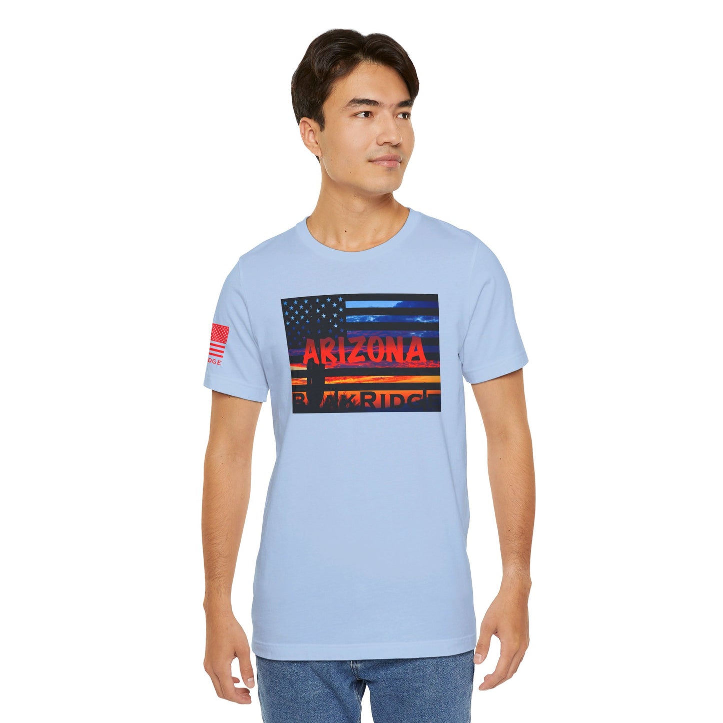 GRAPHIC TEE ARIZONA  - Blue Logos