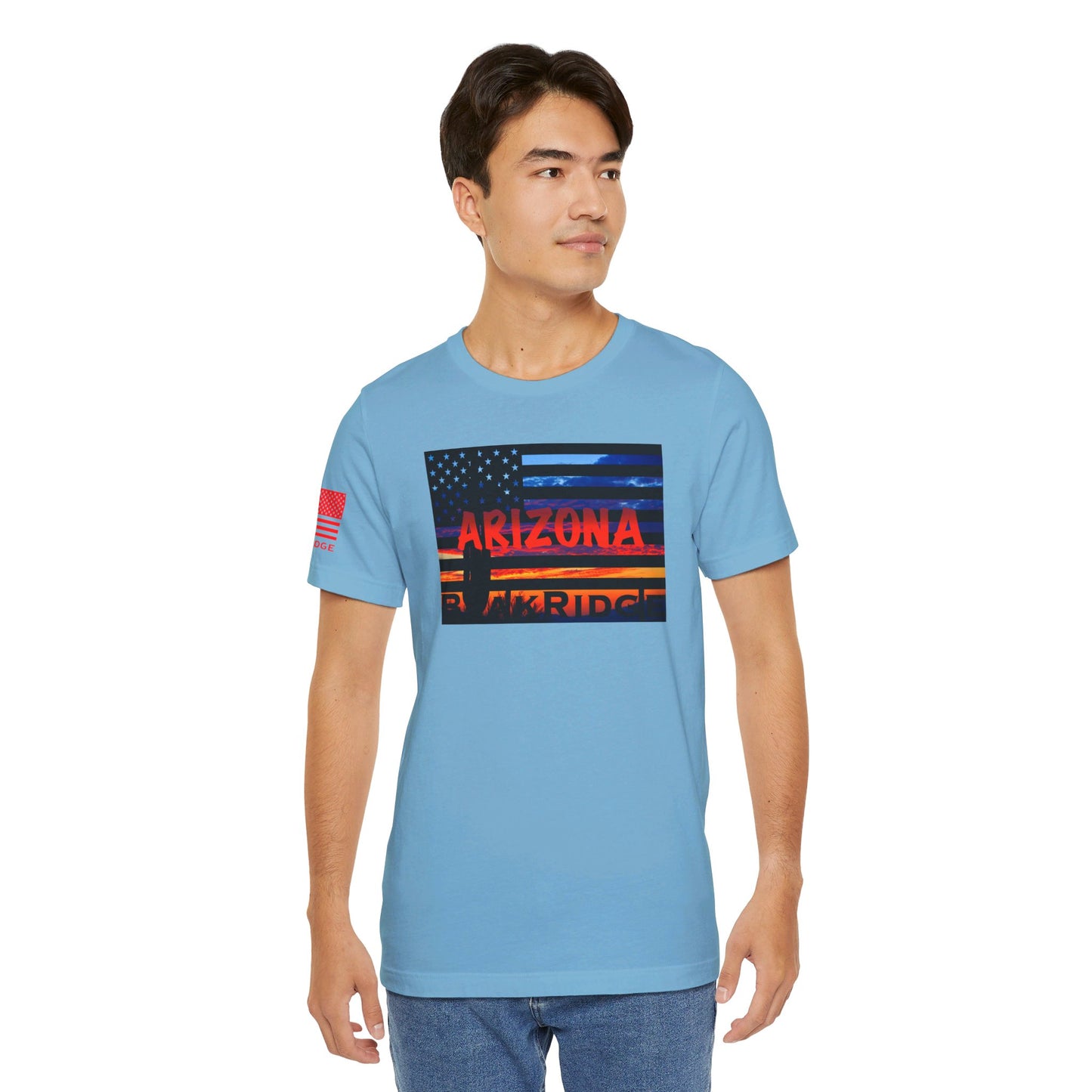 GRAPHIC TEE ARIZONA  - Blue Logos