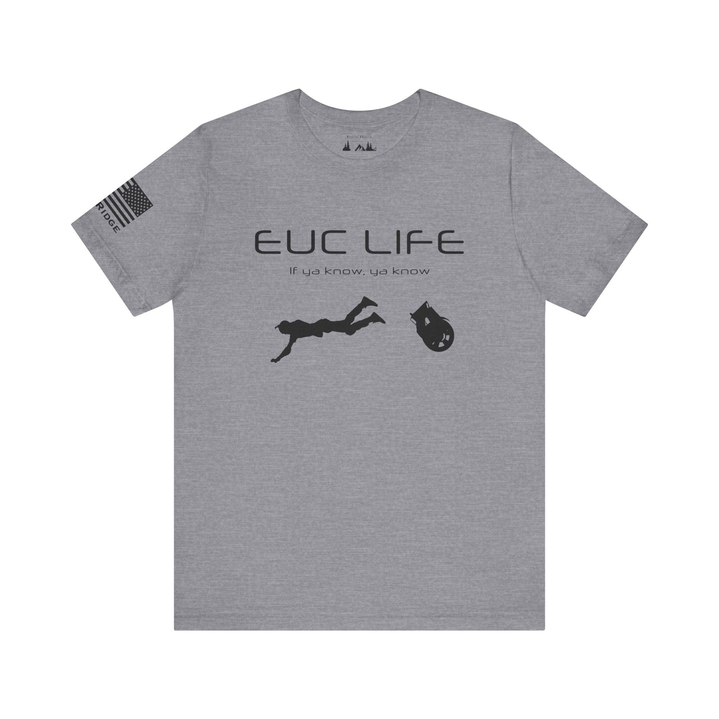 EUC LIFE T-SHIRT - Black logos