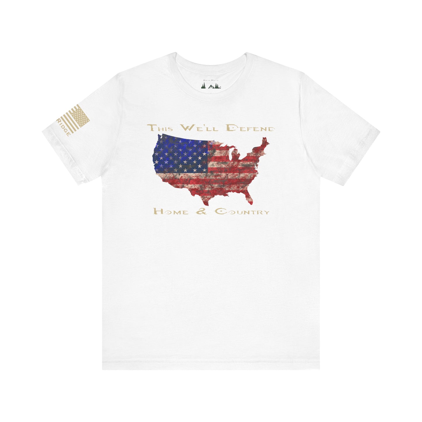 1 AMERICA THIS WE’LL DEFEND - Cream Logos