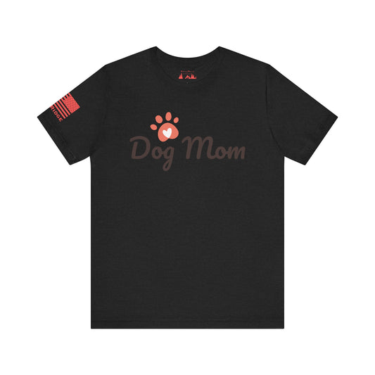 DOG MOM - Hot peach logos