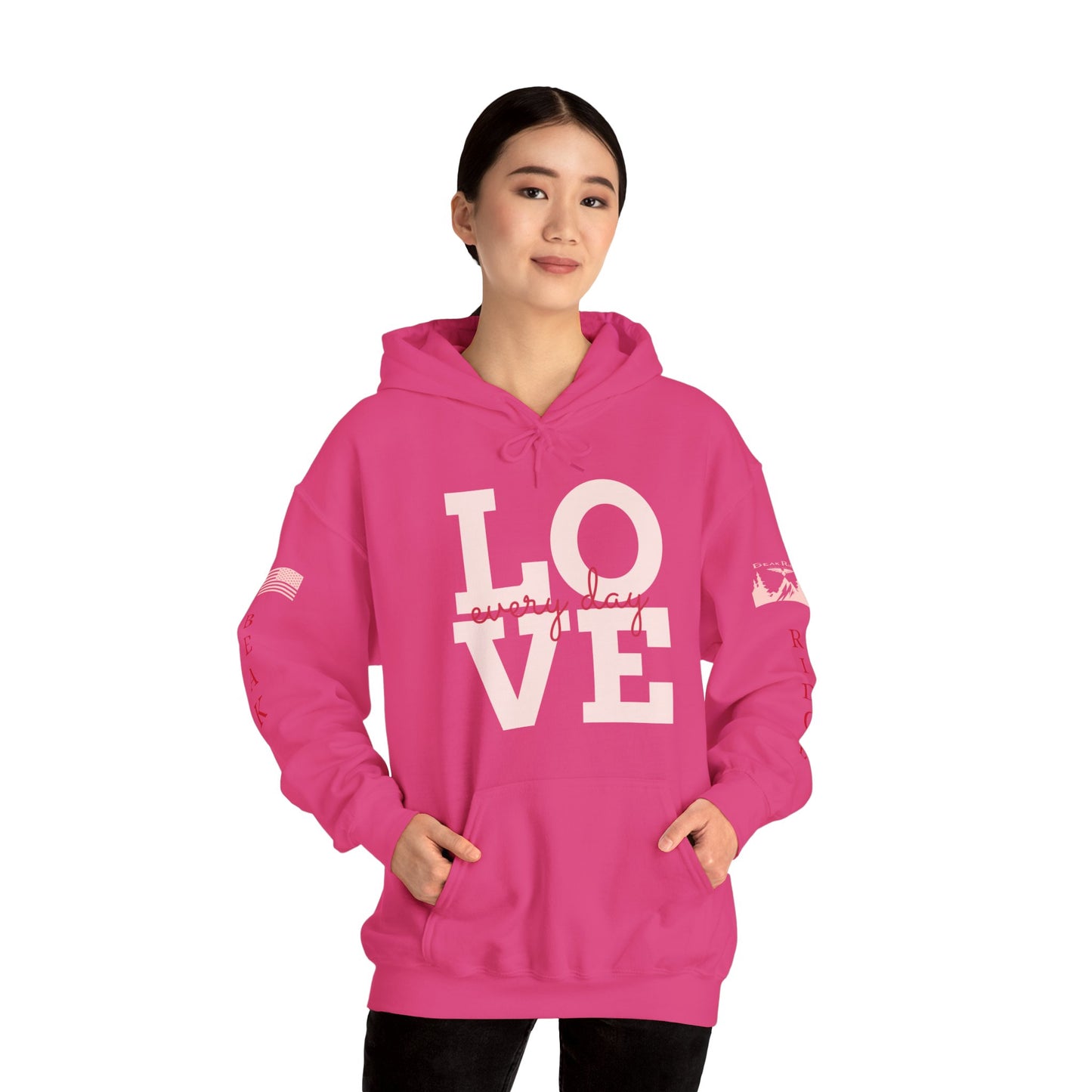 LOVE EVERY DAY - Peach matching logos