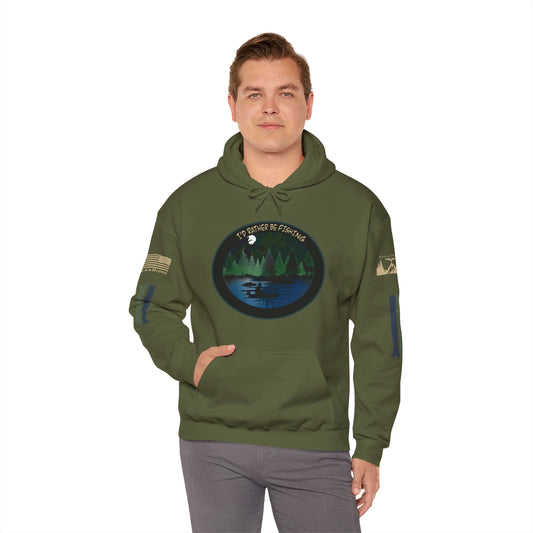 I’D RATHER BE FISHING HOODIE - Multiple Color choices