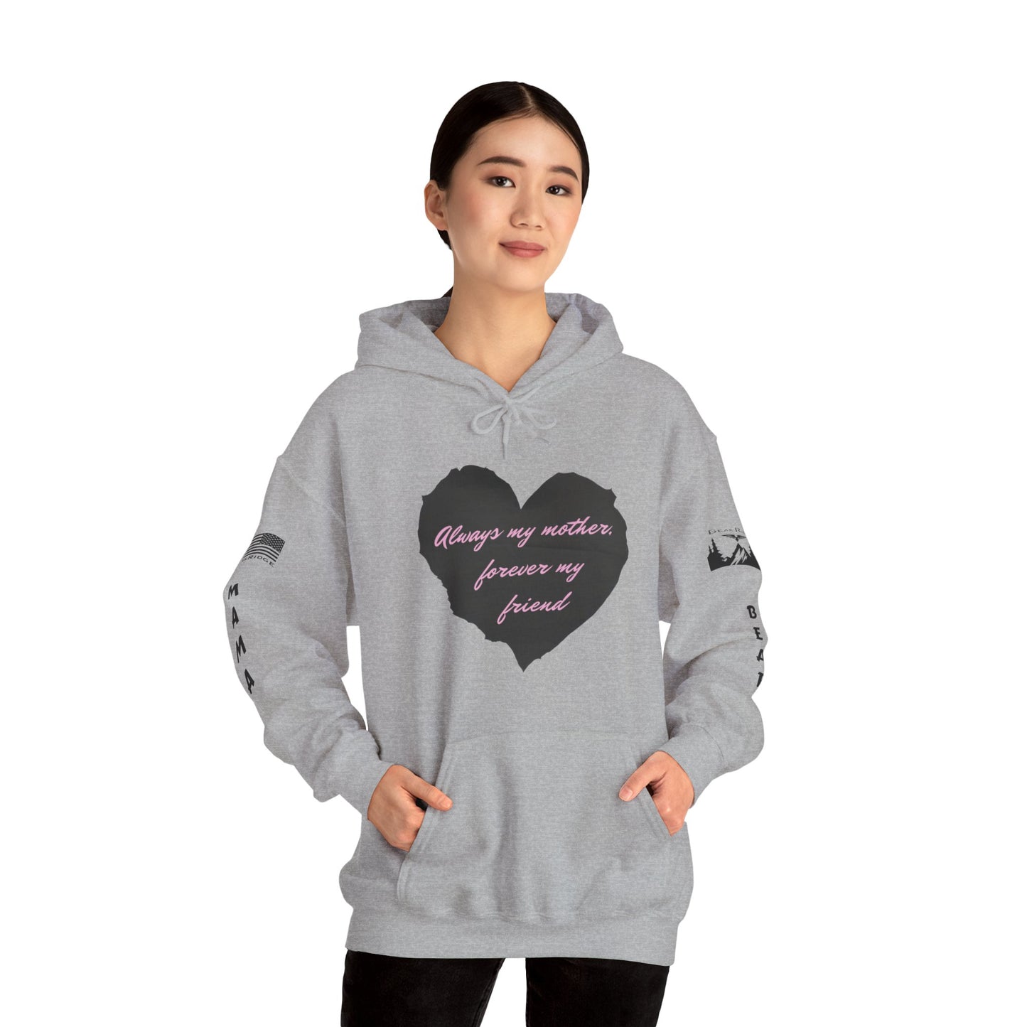 Mother’s Day Gift - Front and Back & Black Full Sleeve Logos