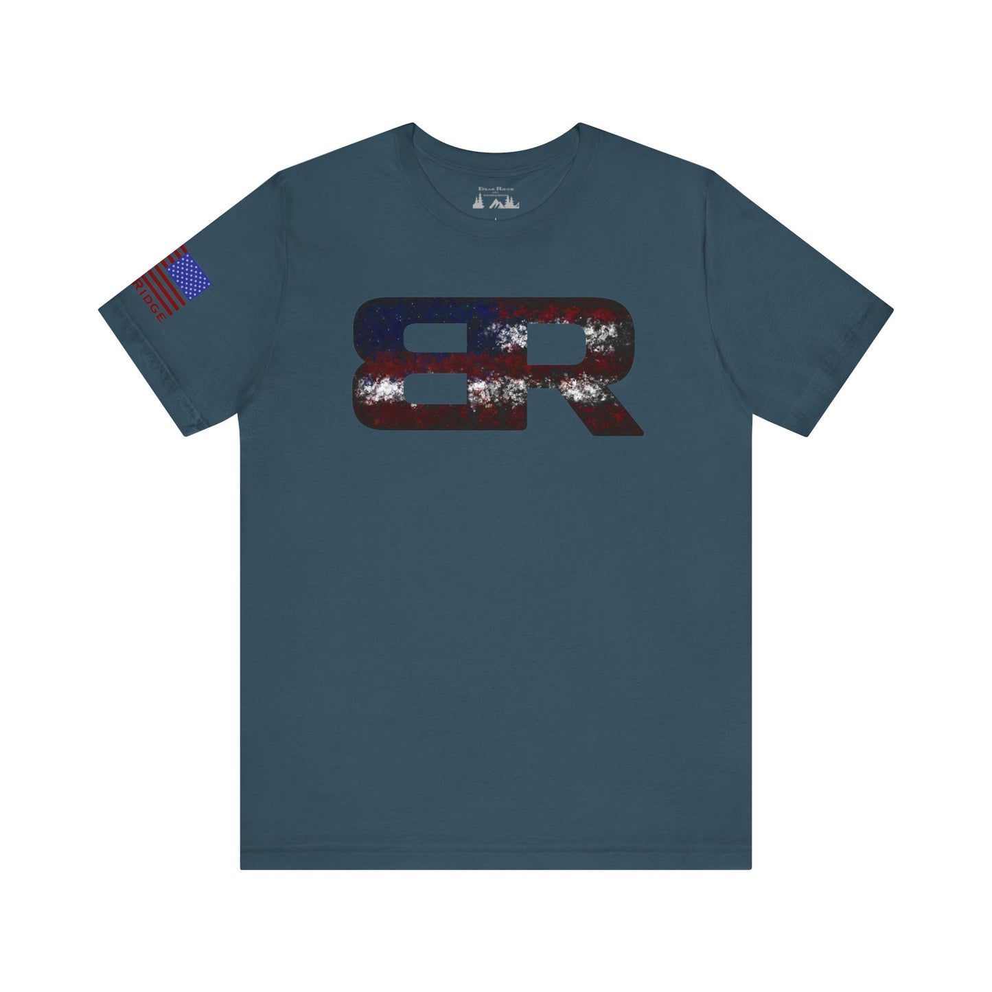 AMERICAN BEAK RIDGE BR LOGO - Red White & Blue Arm Logo