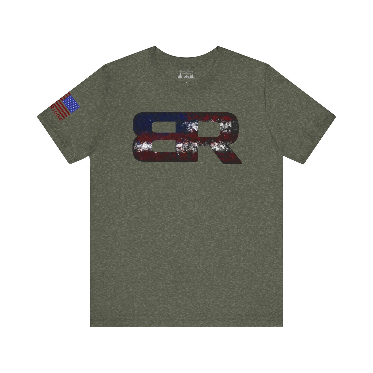 AMERICAN BEAK RIDGE BR LOGO - Red White & Blue Arm Logo