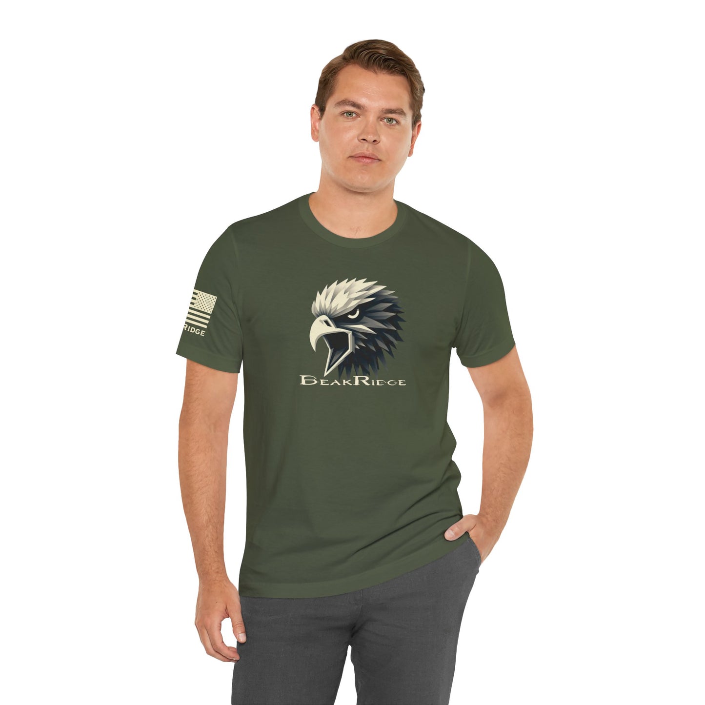 BEAKRIDGE EAGLE LOGO T-SHIRT - Cream Logos