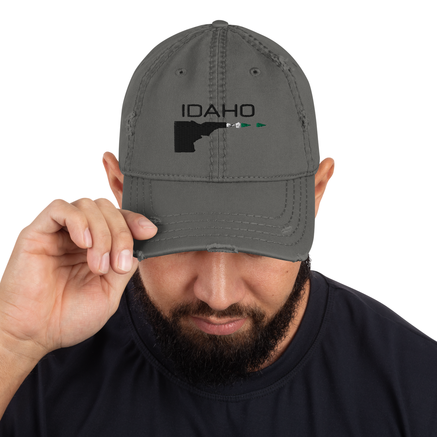 IDAHO GUN Distressed Dad Hat