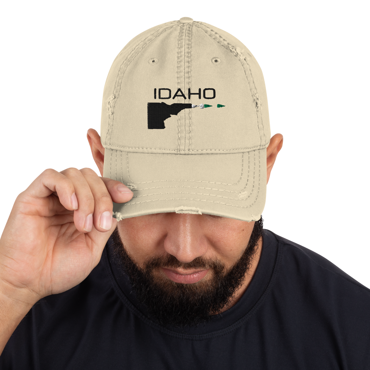 IDAHO GUN Distressed Dad Hat