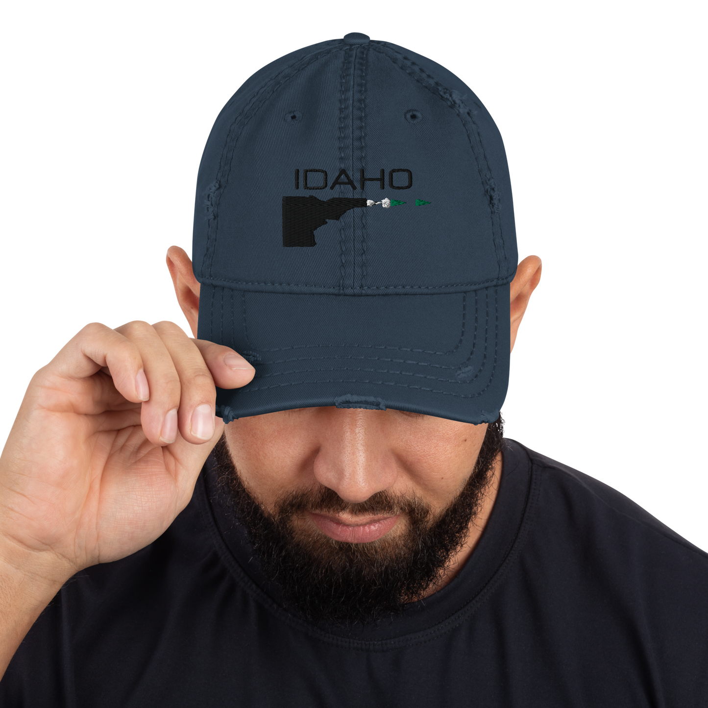 IDAHO GUN Distressed Dad Hat